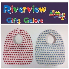 Reversible Bib - Elephants Reversible Bib - Elephants